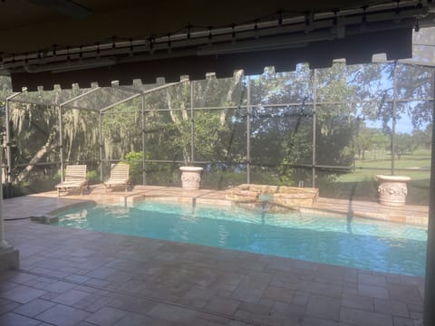 Pool/lanai area