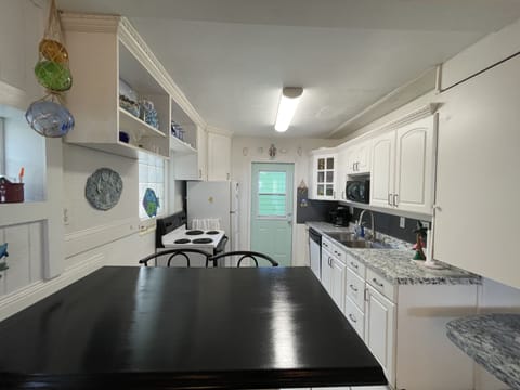 Kitchen with island bar