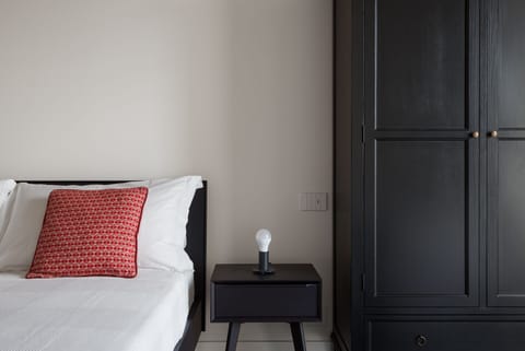 the bedroom