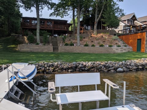 Looking at the Lakehouse from the main dock