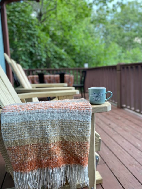 Upper deck with gorgeous year round views