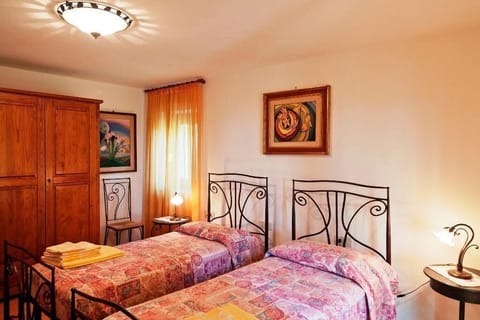 Sleeping area. double bedroom on the south-east side