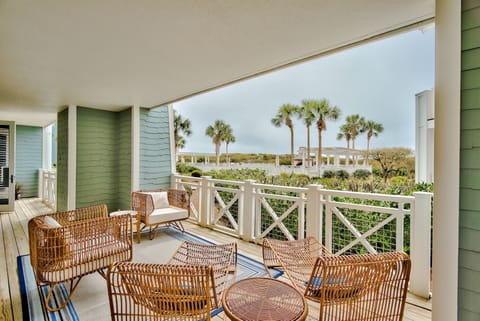 downstairs porch