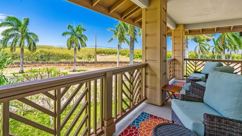Pili Mai Resort at Poipu #15I - Spacious Covered Seating Lanai - Parrish Kauai
