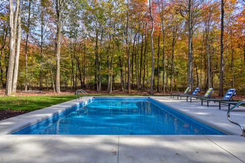 18x36 heated salt water pool (with auto safety cover)