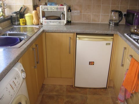 Fridge is now a small fridge freezer