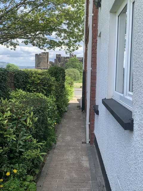 Castle View From Bedhaus Annex Entrance Closest Accomadation To Castle