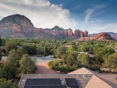 Amazing views of Thunder Mountain from our property!
