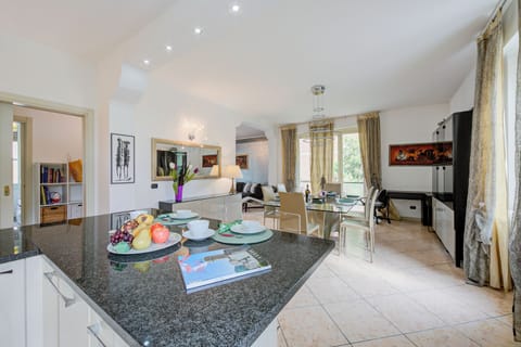 Kitchen and dining area
