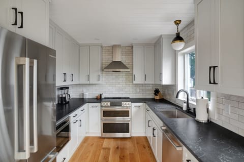 Newly remodeled kitchen
