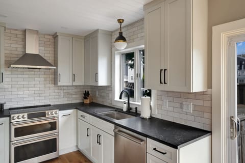 Newly remodeled kitchen
