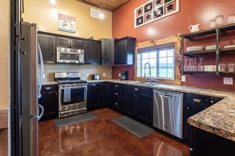 You'll find lots of supplies to cook together