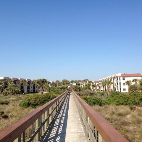 St. Augustine Beach Rentals Boardwalk to Beach