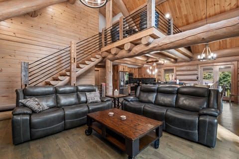 1st Floor Double Height Open Concept Living Space