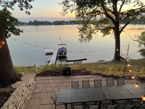 Grill and chill on our lakeview patio. Swim, fish, canoe, kayak, paddle board.