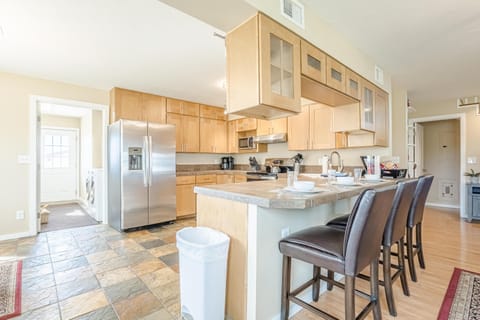 It just feels good in here. Even if you’re only making snacks.