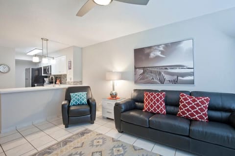 Our vacation home is sunny and family-friendly. You'll love a night-in with a movie during your stay at Gulfview South Padre. Book today, we're by the beach!