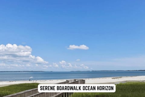 Great view of the sea.