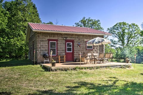 Pine River Vacation Rental | 1BR | 1BA | 624 Sq Ft | Single-Story Cabin