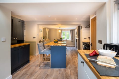Ground floor: Open-plan living comprising kitchen and dining  areas