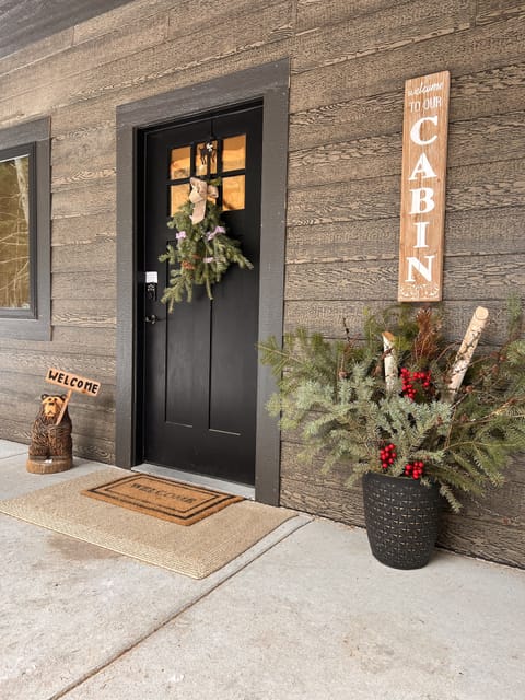 Front door in the winter time!