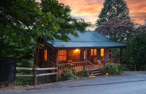 Exterior Twilight View 