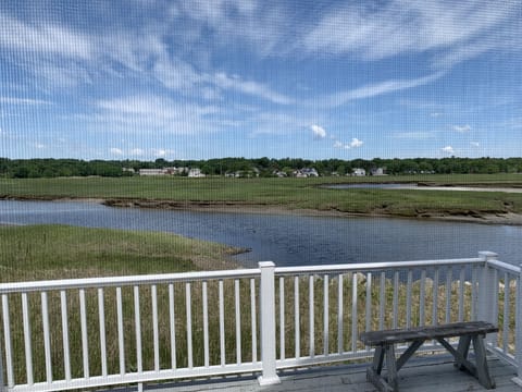 back deck river view