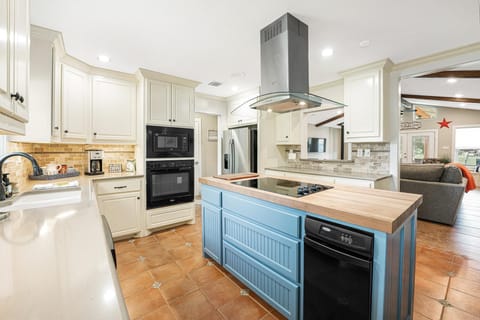 Well stocked kitchen