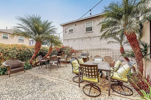 Large patio and BBQ for you to relax or even work from.  BBQ utensils are in your unit.