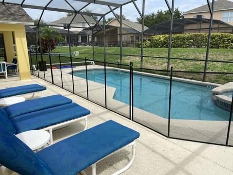beautiful south facing pool