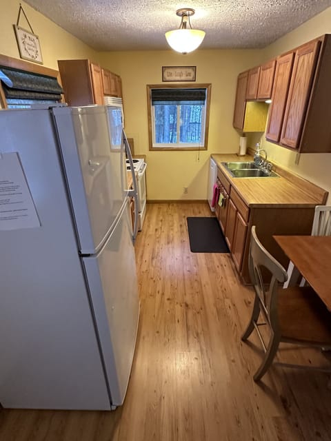 Kitchen fully equipped with dishwasher and ice maker