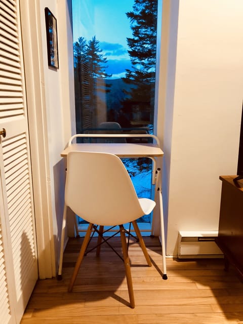 dedicated 'office' space for remote work, with high speed internet.