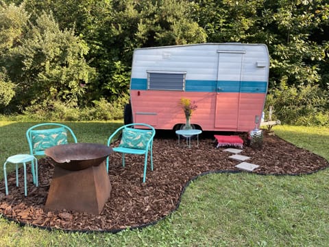 We have 2 vintage campers on the property 