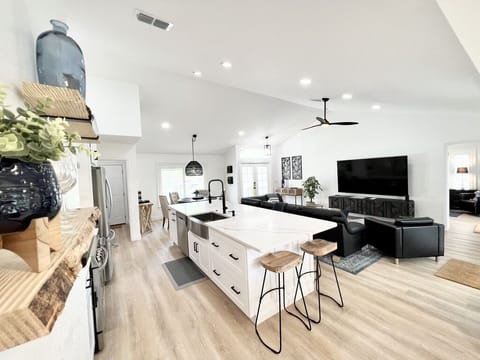 Open floor plan 