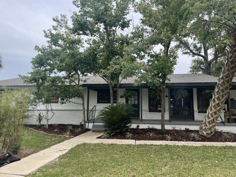 Street view - 3 bed/2 ba. mid-century home right on the water!!