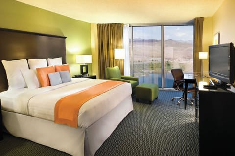 Unwind in plush comfort while admiring breathtaking desert vistas.