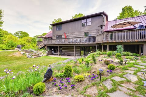 Clarklake Vacation Rental | 7BR | 4BA | 3,730 Sq Ft | Stairs Required