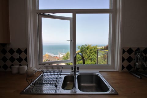 Sea view from the kitchen