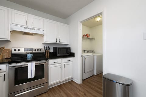 A wide array of kitchen appliances, so preparing meals would be so convenient.