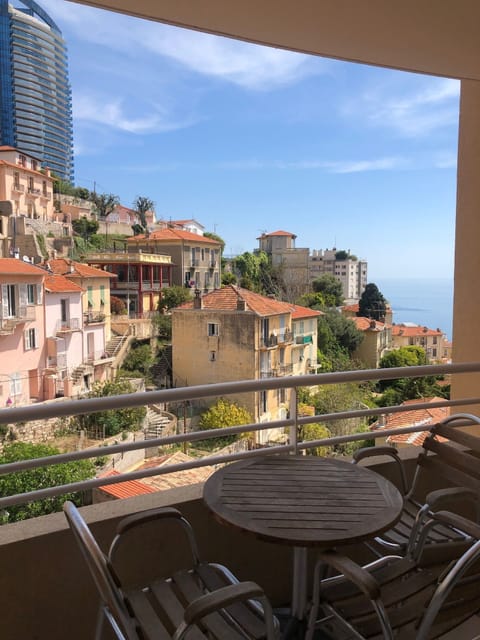 Overlooking the ancient wash house and the supurb La Tour Odeon in Monaco