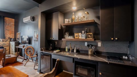 Fully stocked kitchen