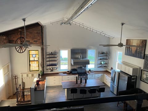 A view from upstairs!