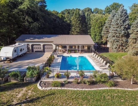 The "Pool Barn" offers plenty to do inside, outside, and in the area.