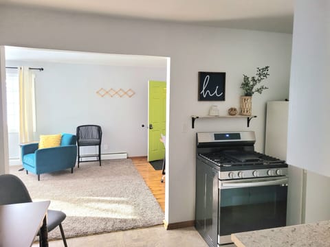  Gas Stove and everything you need to cook a meal. 