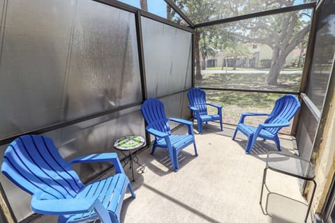 St. Augustine Beach Rentals Back Patio
