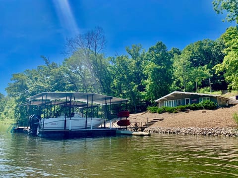 View of house and dock