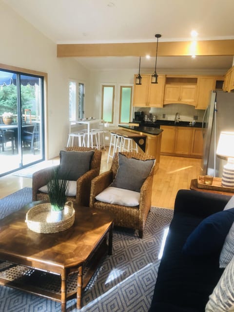 Open floor plan on main level