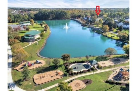 the Lake Part next to the house