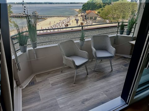 sunny balcony with a fantastic view