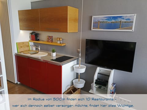 small kitchen for self-catering